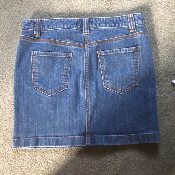 Loft jean skirt size 2 - Picture 2 of 3